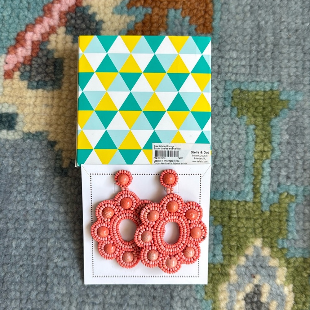 Stella & Dot Assorted Earring Lot - most never worn! Less than $10 a pair!! - Picture 2 of 12